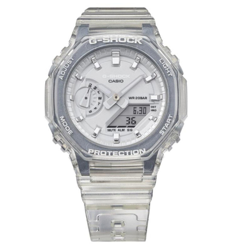 שעון יד ג׳י-שוק קארבון G-SHOCK - לבן