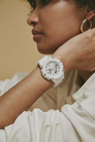שעון יד ג׳י-שוק יוניסקס G-SHOCK - לבן