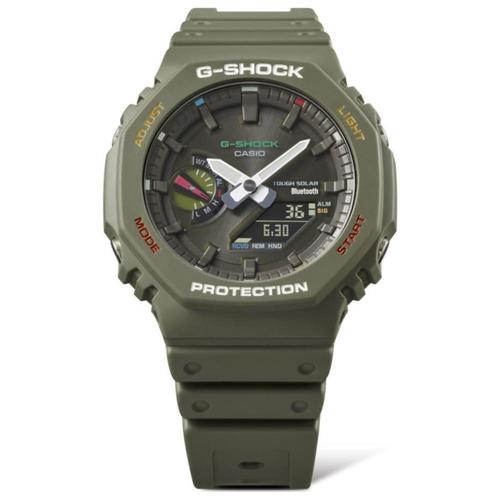 שעון יד ג׳י-שוק קארבון בלוטות׳ G-SHOCK - צבע זית