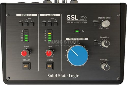 חבילת הקלטה לאולפן  +SSL2
