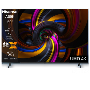 טלוויזיה 50 Hisense 4K ‏דגם 50A6N