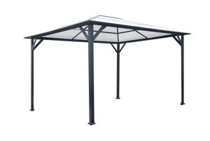 גזיבו פרמיום 4X3 אלומיניום Garden Top