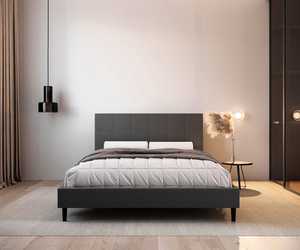 מיטה זוגית מרופדת דגם טליה