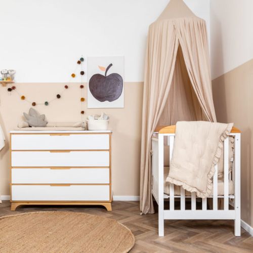 כילת תקרה מעוצבת לחדר ילדים - חום