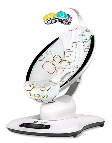 4moms ממרו mamaroo מפוארת - דגם 4.0 נדנדה לתינוק בטכנולוגיה מתקדמת-ריבועים צבעוני