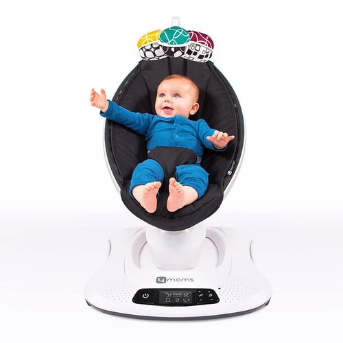 4moms ממרו mamaroo מפוארת - דגם 4.0 נדנדה לתינוק בטכנולוגיה מתקדמת-ריבועים צבעוני
