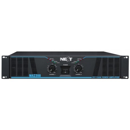 מגבר כח 2 ערוצים מקצועי 2Ω 2X1150W דגם NEXT MA2300