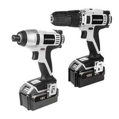 סט 18V אימפקט + מברגה רוטטת HD-3999S