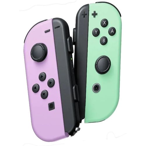 Nintendo Joy-Con Pair   נינטנדו פסטל ירוק ורוד Pastel Purple Pastel Green