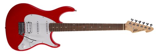 גיטרה חשמלית בצבע אדום  Peavey Raptor Plus SSS