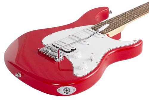 גיטרה חשמלית בצבע אדום  Peavey Raptor Plus SSS