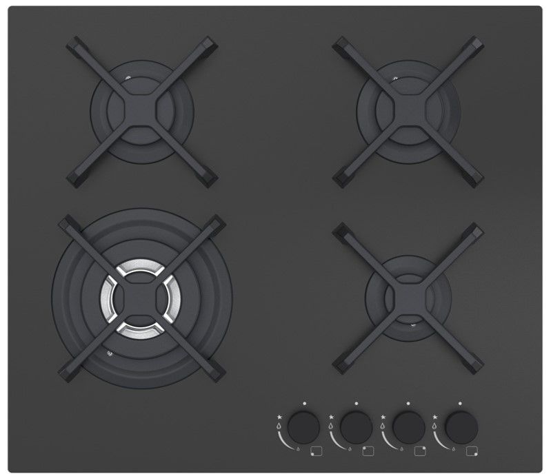 ‏כיריים יוקרתייות NORMANDE‎ דגם ND6041‎ ‏שחור גרפיט מט