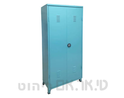 ארונית מתכת 2 דלתות עם פיתחי אוורור