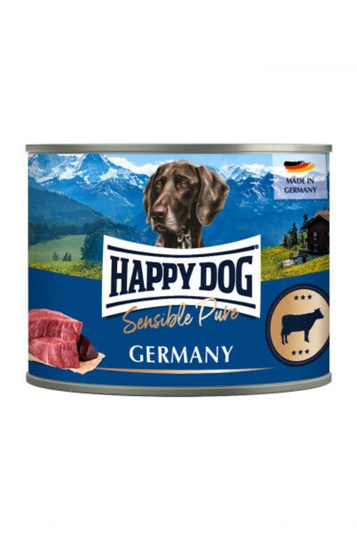 הפי דוג 100% שימורי בקר 400 גרם Happy Dog