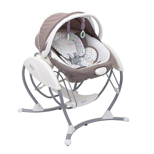 נדנדה לתינוק סווינג גליידר עלית 2 ב-1 דגם Swing Glider Elite - צבע Scatter Geo גרקו