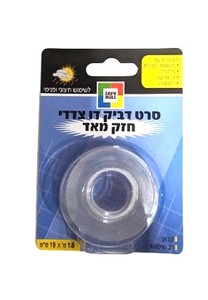 סרט הדבקה דו צדדי חזק מאוד 19 מ"מ