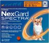 נקסגארד ספקטרה 2-3.5 NexGard SPECTRA תוקף 08/27