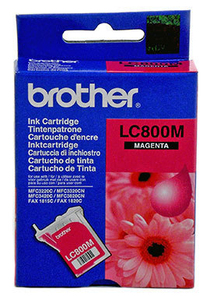 ראש דיו אדום Brother LC800M