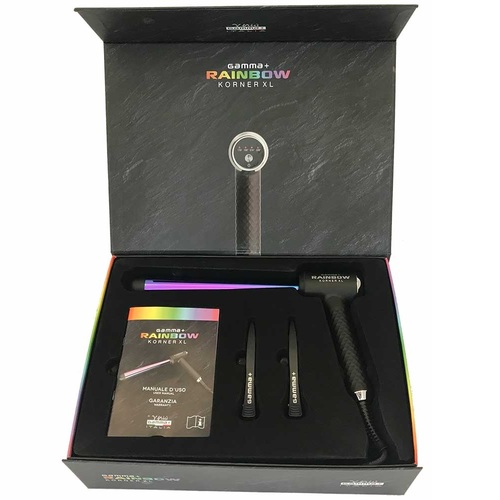 מסלסל שיער Gamma Piu Korner Xl Rainbow‎ דגם IRON