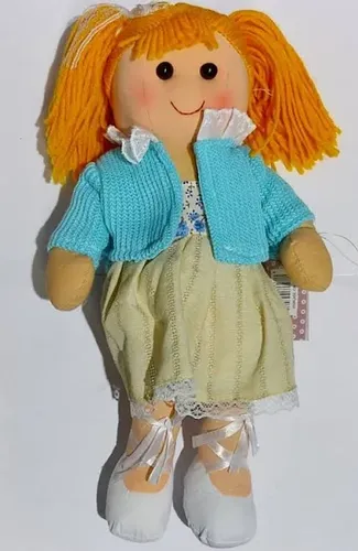 בובת אנושקה – אדמונית סריג תכלת