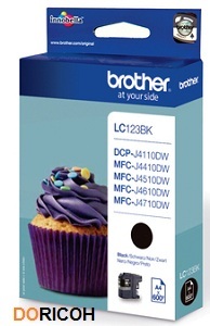 LC123BK Brother דיו מקורי