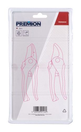 סט מזמרות מעוקלת וישרה לגיזום  PRER00045