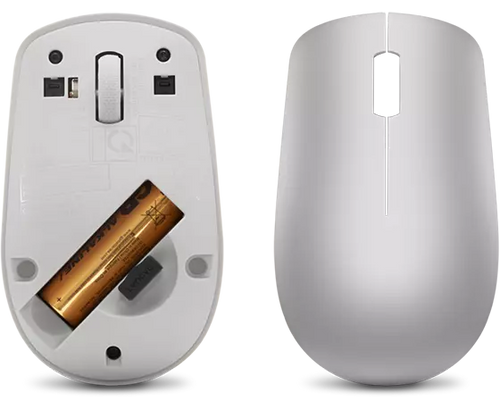 עכבר אלחוטי Lenovo 530 Wireless Mouse (Platinum Grey) לנובו