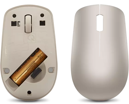 עכבר אלחוטי Lenovo 530 Wireless Mouse (Almond) לנובו במלאי