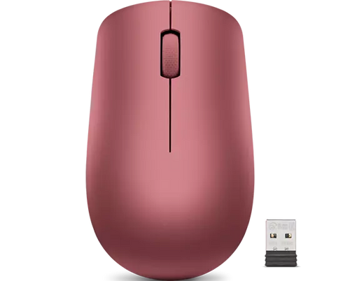 עכבר אלחוטי Lenovo 530 Wireless Mouse (Cherry Red) לנובו