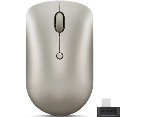 עכבר אלחוטי Lenovo 540 Wireless Mouse (Sand) לנובו במלאי