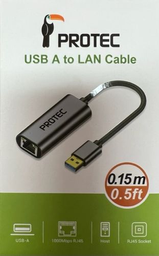 מתאם רשת PROTEC USB 3.0 RJ45 DM296