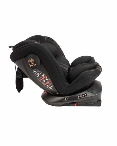 מושב בטיחות משולב בוסטר מסתובב 360 מעלות PROTEC 360- אפור