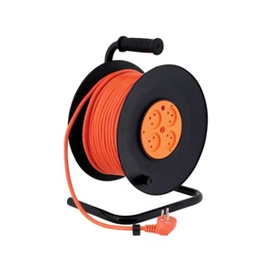 תוף כבל מאריך 50 מטר 4 שקעים