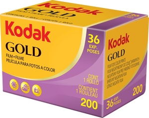 KODAK GOLD 200 Film סרט צילום צבעוני 36 תמונות (פילם)