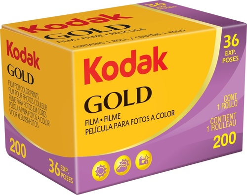 KODAK GOLD 200 Film סרט צילום צבעוני 36 תמונות (פילם)