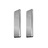 סט לדלת זכוכית 12 ממ ללא ידית חיצונית IDEA ISEO