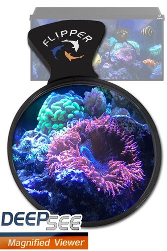 פליפר זכוכית מגדלת לאקווריום Flipper Deep See Magnified Viewer 16mm