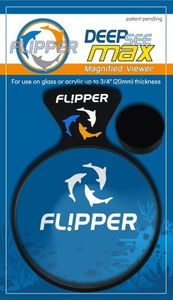 פליפר זכוכית מגדלת לאקווריום Flipper Deep See Max 20mm