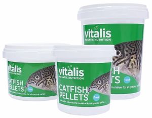 ויטליס קטפיש פלטס דגי חתול דגי קרקעית Vitalis במשקל 140 גרם