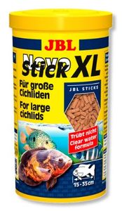 מזון נובו סטיקס אקסטרה לארג JBL Novo Sticks XL מכיל 1 ליטר