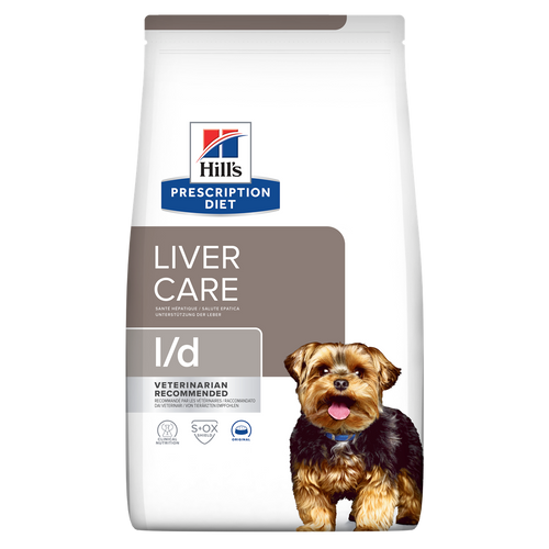 הילס בריאות הכבד מזון רפואי לכלב Hill's L/D Liver Care במשקל 4 ק