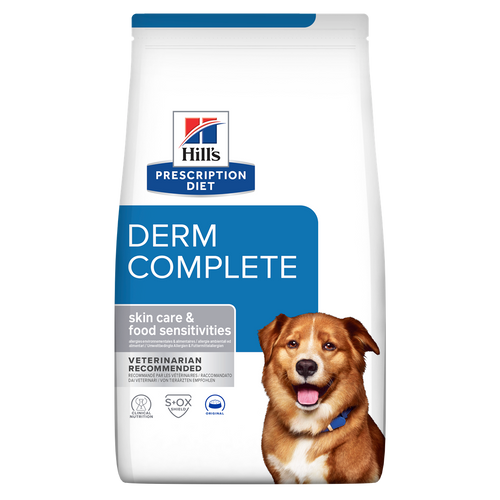 Derm Complete | Hill's Prescription Diet הילס לכלב במשקל 4 ק