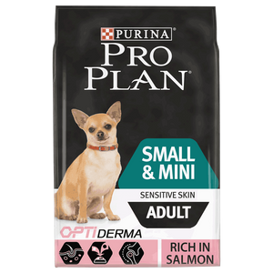 פרו פלאן סנסטיב בוגר גזע קטן סלמון מזון לכלב Pro Plan במשקל 3 ק"ג