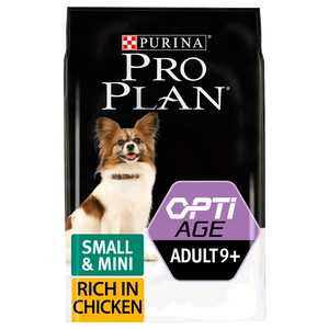 פרו פלאן סניור בגיל +9 עוף גזע קטן מזון לכלב Pro Plan במשקל 3 ק"ג
