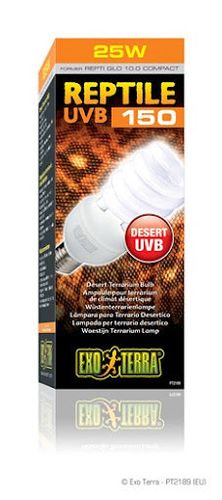 אקזוטרה מנורה 150 קומפקט 10. 25 וואט מדברי Exo Terra
