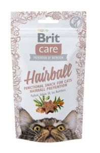 בריט קר היירבול חטיף לחתול Brit Care במשקל 50 גרם