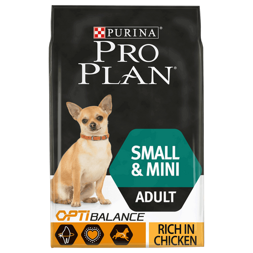 פרו פלאן עוף בוגר מגזע קטן מזון לכלב Pro Plan במשקל 7 ק
