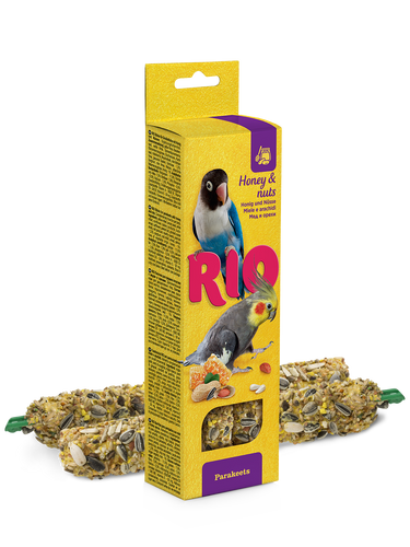 ריו מקלות דבש עם אגוזים לתוכי בינוני 2 יח' RIO במשקל 150 גרם