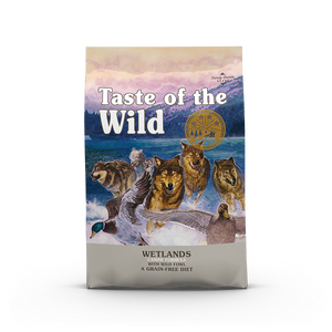 טייסט אוף דה ווילד בוגר ברווז מזון לכלב Taste of the Wild במשקל 12.2 ק"ג
