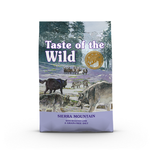 טייסט אוף דה ווילד בוגר כבש מזון לכלב Taste Of The Wild במשקל 12.2 ק"ג